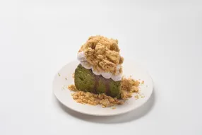 말차 라즈베리 바스크 치즈케이크