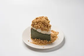 쑥 인절미 바스크 치즈케이크