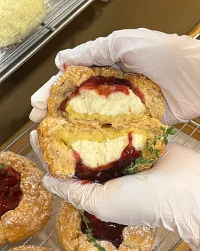 아빠의 딸기 프토 스콘