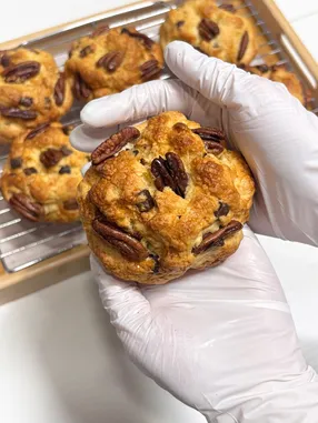 메이플 피칸 초콜릿 스콘