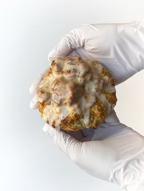 얼그레이 크림 글레이즈 스콘