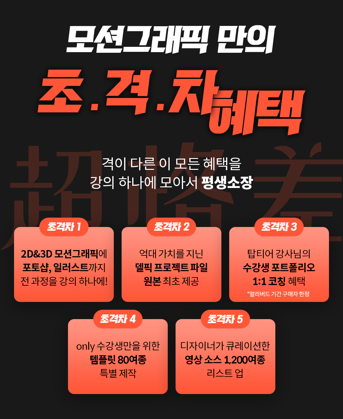 모션그래픽 강의