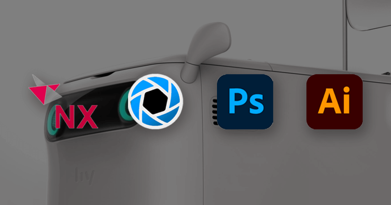 NX UG 키샷 포토샵 일러스트레이터