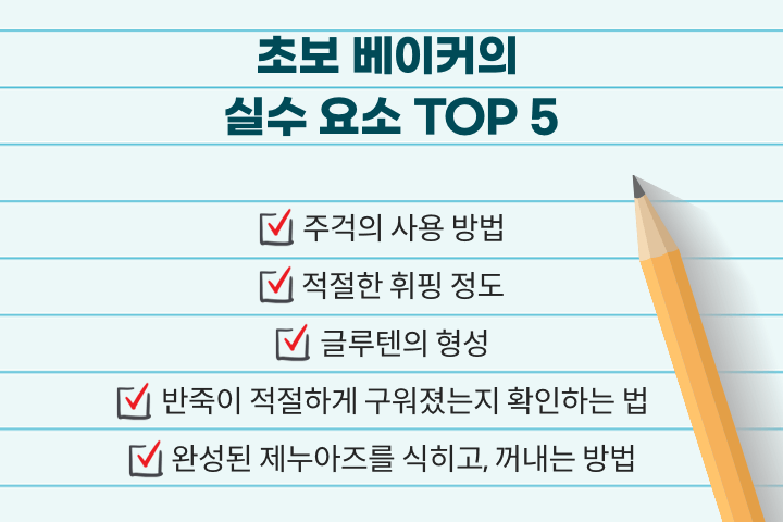 콜로소 베이킹 쿠킹 클래스 구성