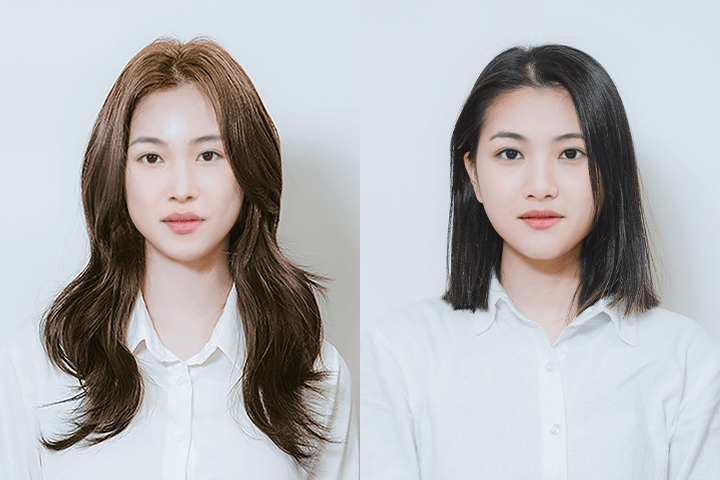 스타일 컨설턴트 레어리 헤어 강의 예제