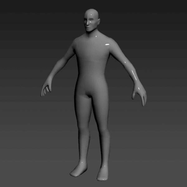 콜로소 3D 캐릭터 전신 모델링 이미지