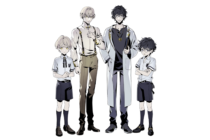 Coloso マノ 魅力的な男性キャラクターデザイン