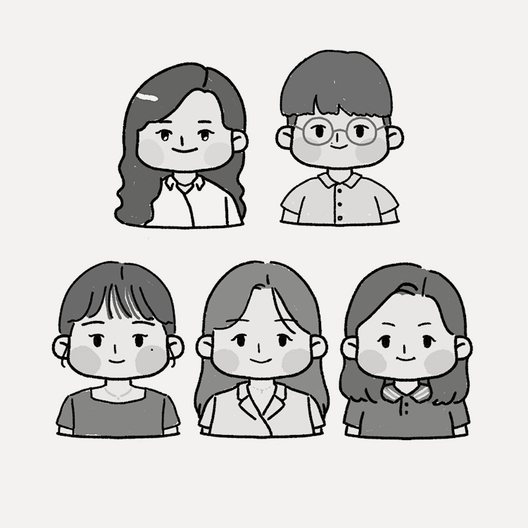 ImageSlide쉽게 그리는 펜 인물캐릭터