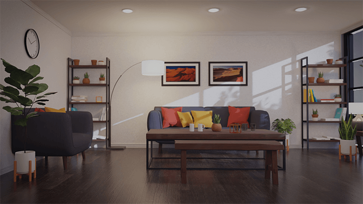 Coloso チェ・インジェ Blenderで作るインテリアと建築物