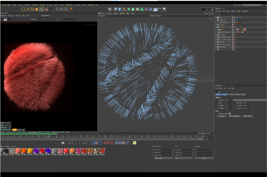 ImageSlide<b>Hair Simulation </b>