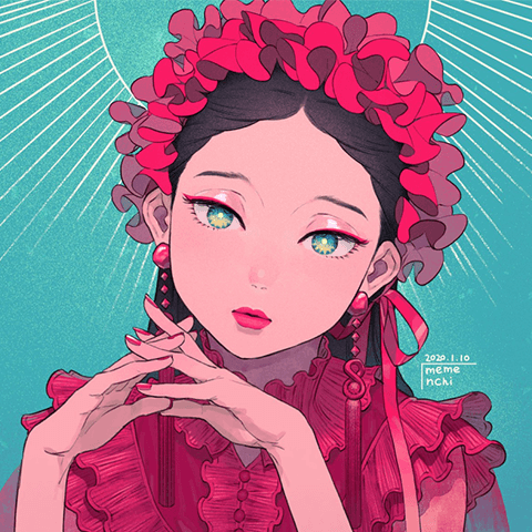 Coloso めめんち 多彩なコンセプトの女の子キャラクターデザイン