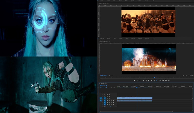 ImageSlide<b><span style="color: #D3AB7B;"> 혜택 2</span> <span style="color: #fff;"> Post-Production 작업 프로젝트 파일 공유</span></b>