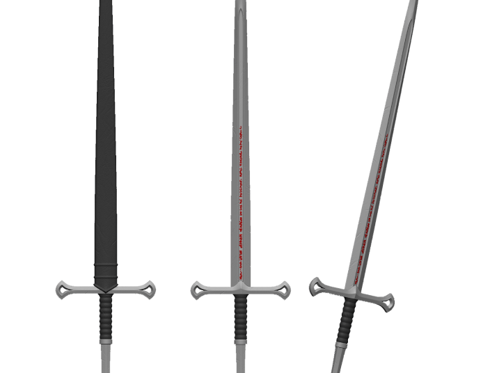 ImageSlide<div style="text-align: center"><b>예제 6. Sword 검, 칼집 하이폴</b></div>