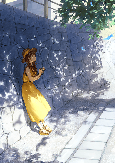 Coloso ユウマ ライティングで完成させるスチルイラスト