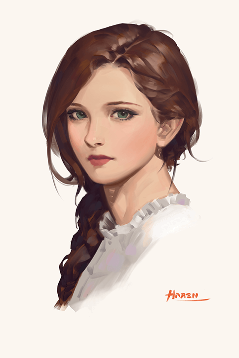 Coloso HAREN ヴィンテージ風イラストの基礎からスタイル完成まで