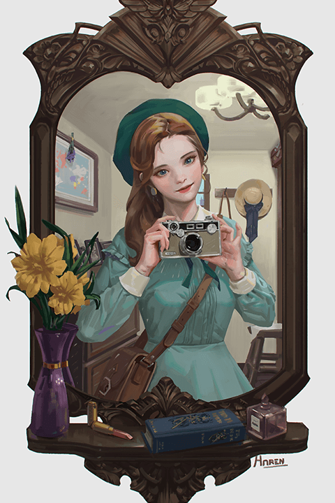 Coloso HAREN ヴィンテージ風イラストの基礎からスタイル完成まで