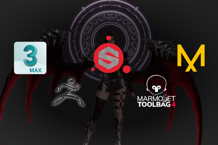  3Ds Max Zbrush 섭스턴스 Marmoset 마블러스 디자이너