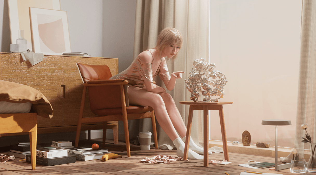 Coloso Bryant Nichols Future Fashion with Marvelous Designer & Cinema4D