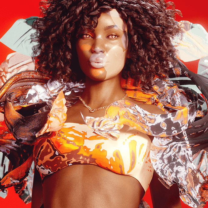 Coloso Bryant Nichols Future Fashion with Marvelous Designer & Cinema4D