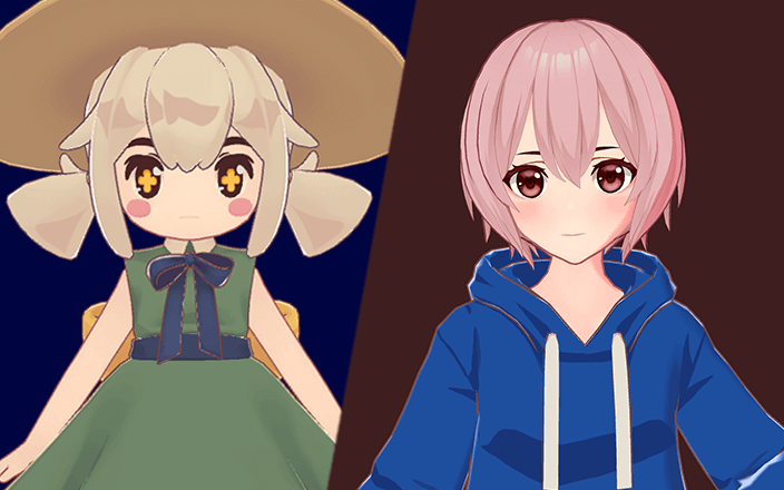 카툰형 미소녀 캐릭터 3ds Max 모델링&툰쉐이딩