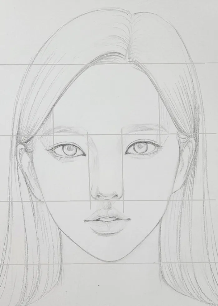 ImageSlide<b>여자 인물 스케치</b>