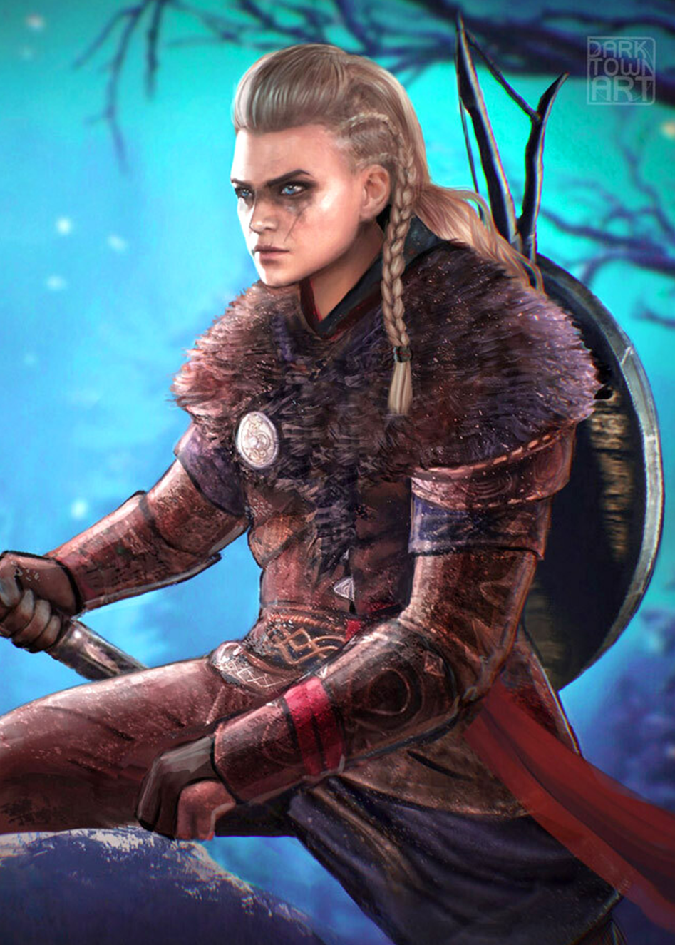 Coloso DarkTownArt Stylized & Rendered: Digital Portrait Painting