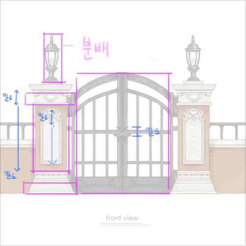 콜로소 배경 드로잉 특강 클래스 구성