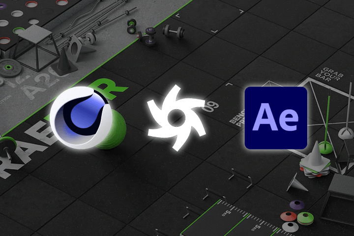 C4D 옥테인 애프터 이펙트