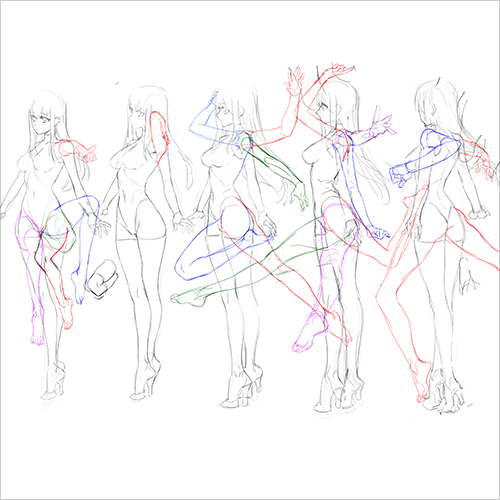 Coloso カジュアルキャラクターデザインの完成CLASS+ イメージ