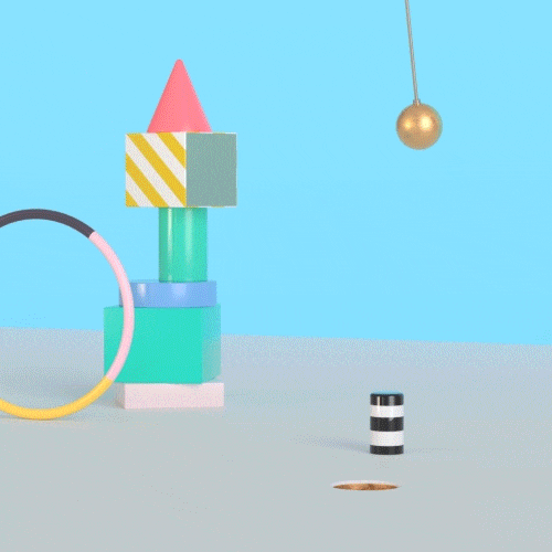 Coloso まめ太郎 初めてのC4D：ポップなループモーションの世界