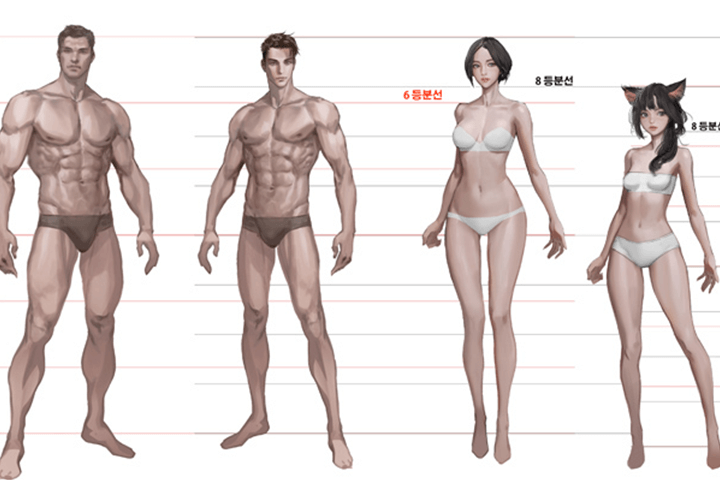 콜로소 캐릭터 드로잉 특강 클래스 구성
