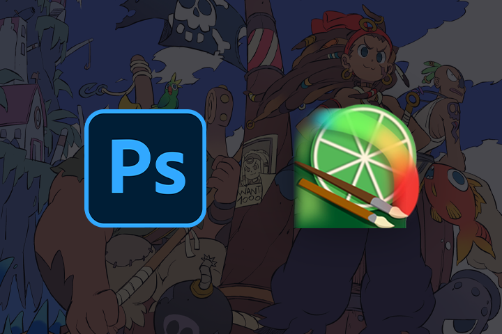 Paint Tool Sai photoshop