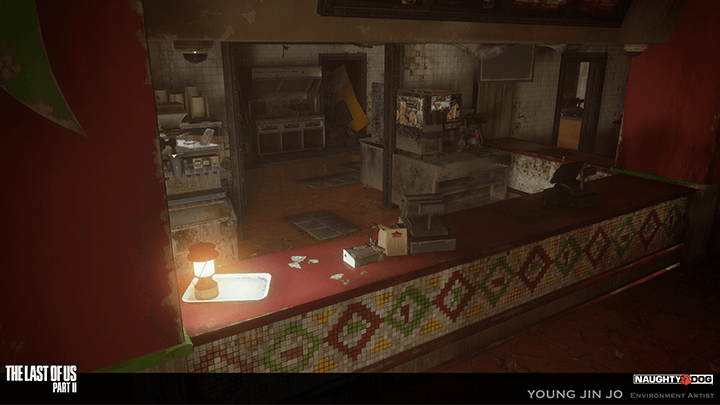 3D background artist, Yongjin Jo