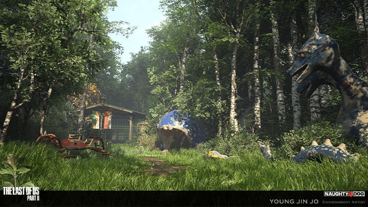 3D background artist, Yongjin Jo