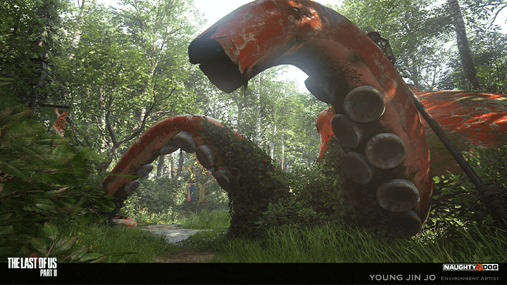 3D background artist, Yongjin Jo
