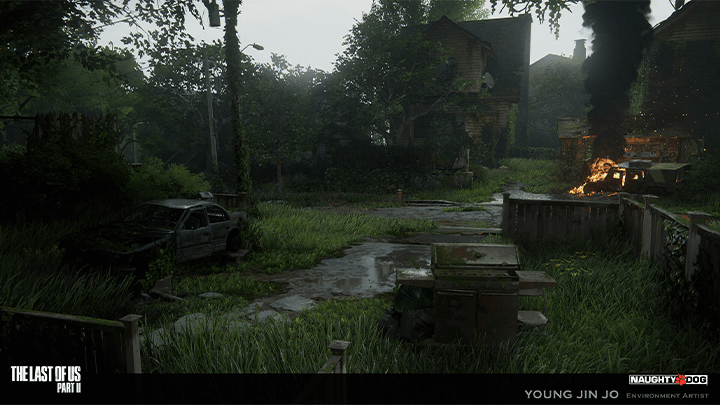 3D background artist, Yongjin Jo