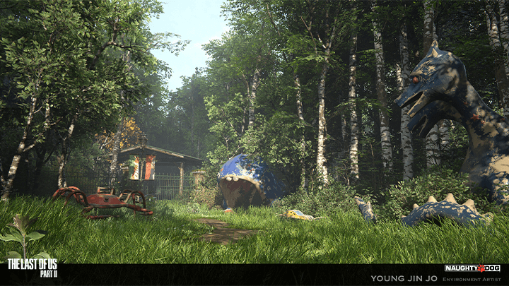 3D background artist, Yongjin Jo
