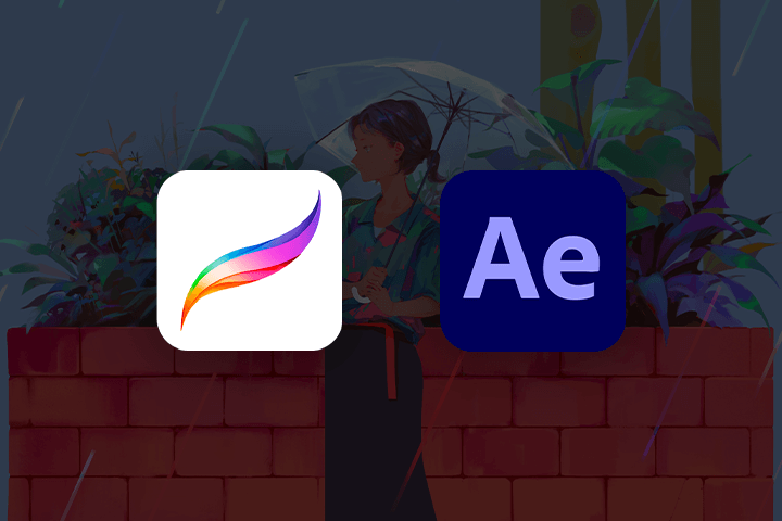 Procreate, After Effects