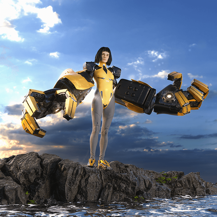 Coloso Matthieu Martin The Complete Guide to Creating Futuristic 3D Characters