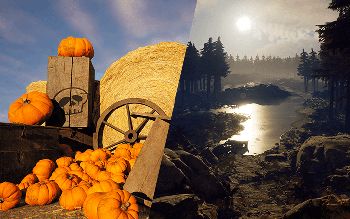 레벨 아트 입문을 위한 언리얼 & 메가스캔 워크플로우