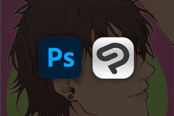 Adobe Photoshop Clip Studio Paint
