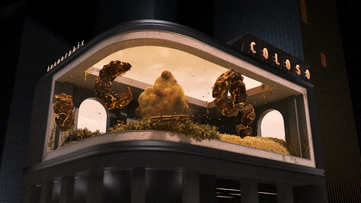 Coloso 3D motion graphic designer Daeik Kim