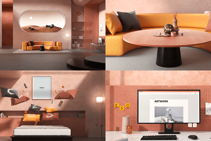 Coloso 3D motion graphic designer Daeik Kim
