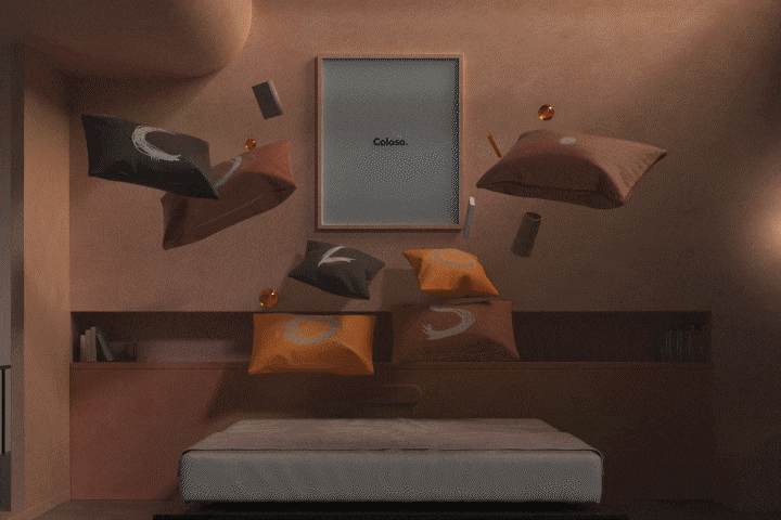 Coloso 3D motion graphic designer Daeik Kim