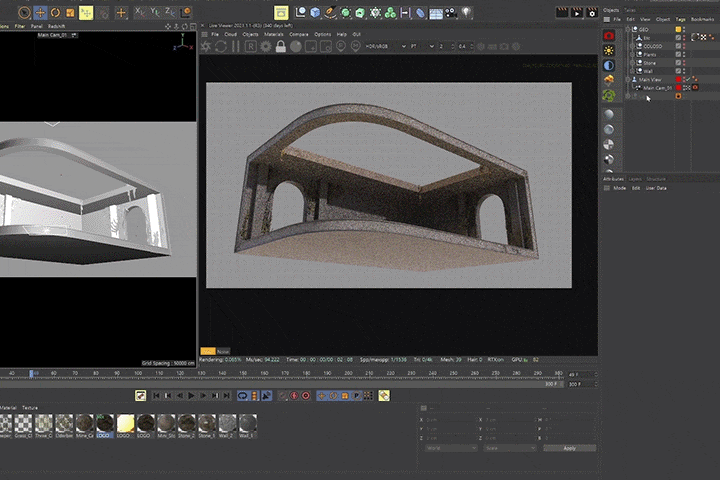 Coloso 3D motion graphic designer Daeik Kim