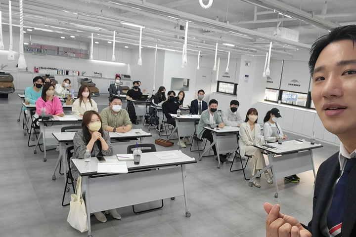 헤어디자이너 카이정 교육 세미나 현장