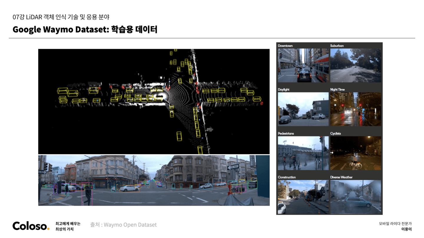 콜로소 모바일 라이다 전문가 이용이 커리큘럼 이미지