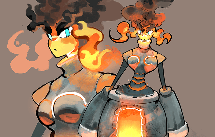 Coloso Luny Doobles Creating Original Characters and the World Around Them