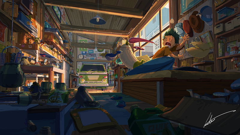 Coloso Luhan Wang Conquering Perspective in Environment Design