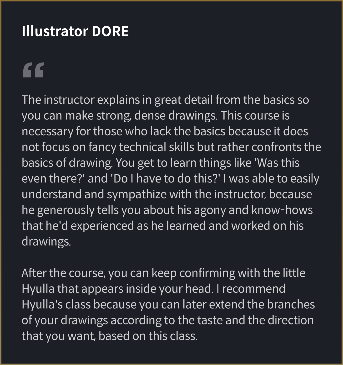 Coloso illustration Reviews
